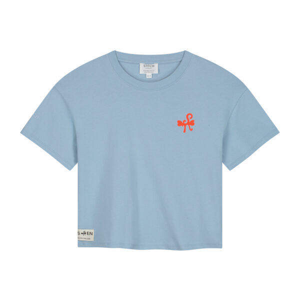 ES EN Women T-shirt Sky Blue